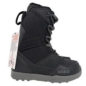 Thirtytwo Shifty Snowboard Boots Womens 8 EU 39 Black Grey Lace Up